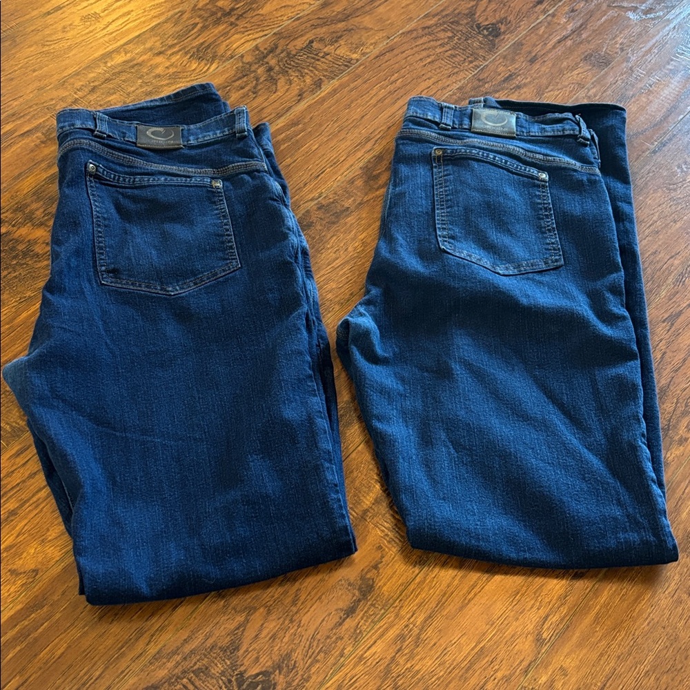 Made in America!! ORIGIN jeans lot of TWO PAIRS EXCELLENT SHAPE! Both 38x34 D68